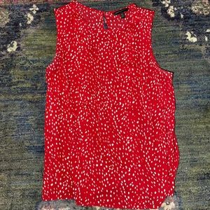 Banana Republic Painted Spot Blouse